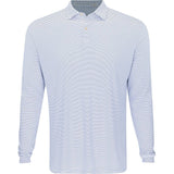 Featherweight Long Sleeve Stripe Polo - Fairway Styles