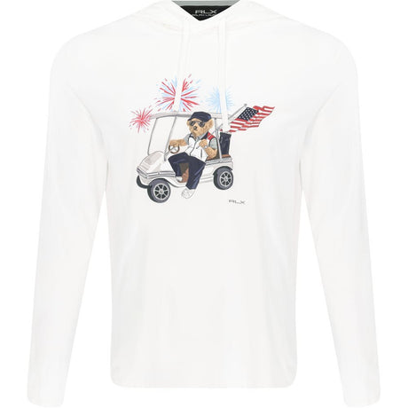 Polo Bear Hooded Long Sleeve T-Shirt - Fairway Styles