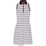 Women's Lightweight Airflow Thick Stripe Polo - Fairway Styles