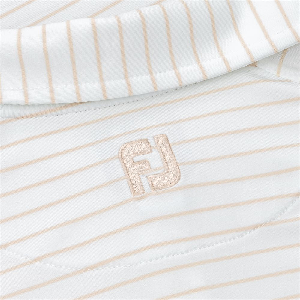 Women's Pin Stripe Sun Protection Long Sleeve Polo