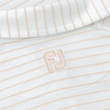 Women's Pin Stripe Sun Protection Long Sleeve Polo