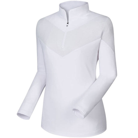 Women's Engineered Jersey 1/2 Zip Pullover - Fairway Styles