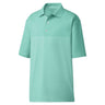 Lisle Engineered Pin Stripe Self Collar Polo - Fairway Styles