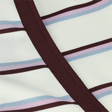 Women's Lightweight Airflow Thick Stripe Polo - Fairway Styles