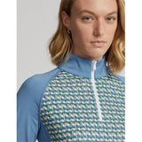 Women's Lightweight Print Airflow 1/4 Zip Midlayer