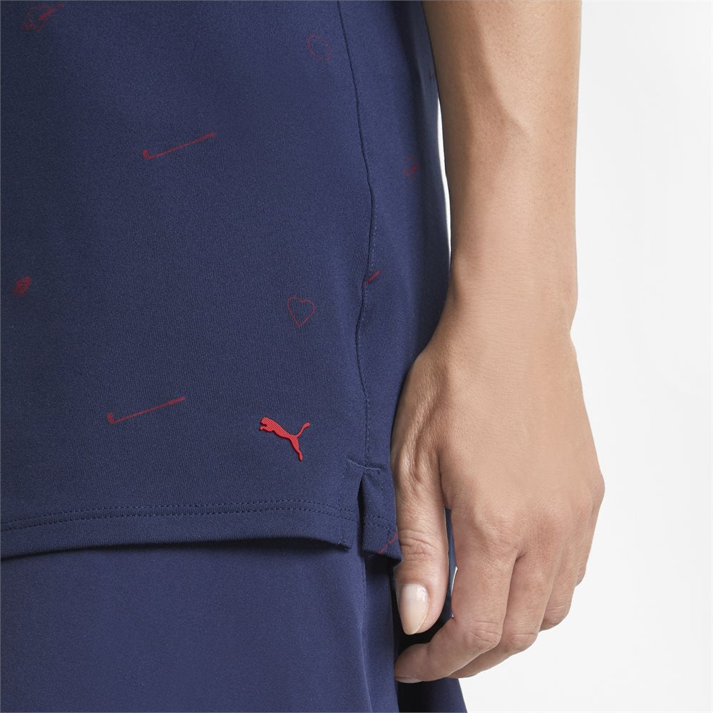 Women's CLOUDSPUN Love Golf Polo