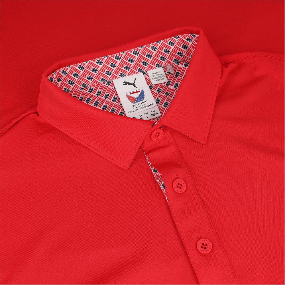 X Volition Flag Trim Polo