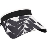Women's Print Visor With Adjustable Coil