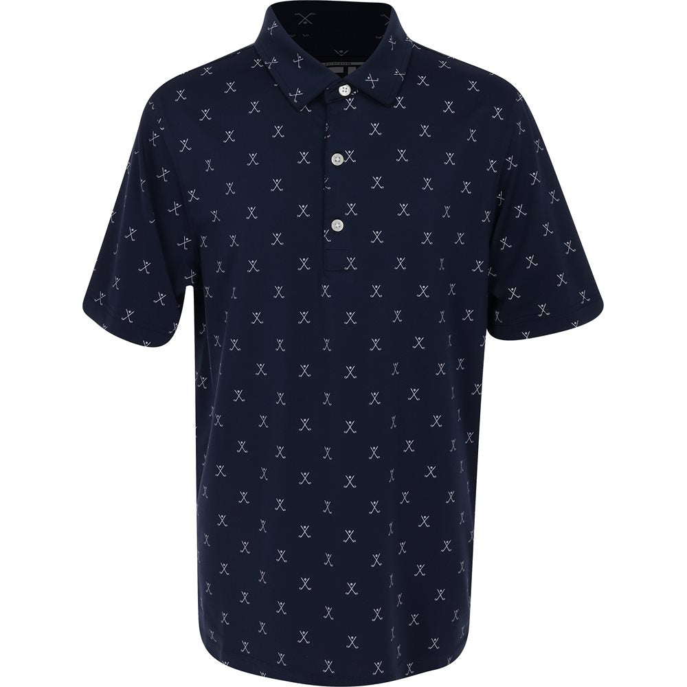 Juniors' Golf Print Polo