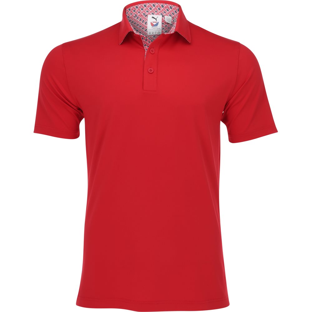 X Volition Flag Trim Polo