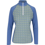 Women's Lightweight Print Airflow 1/4 Zip Midlayer