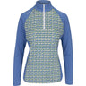 Women's Lightweight Print Airflow 1/4 Zip Midlayer