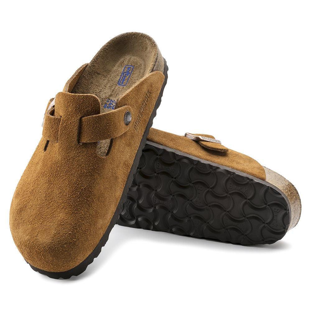 Boston Soft Footbed Suede Leather Shoes