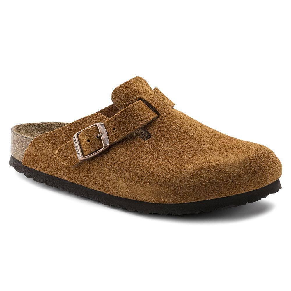 Boston Soft Footbed Suede Leather Shoes
