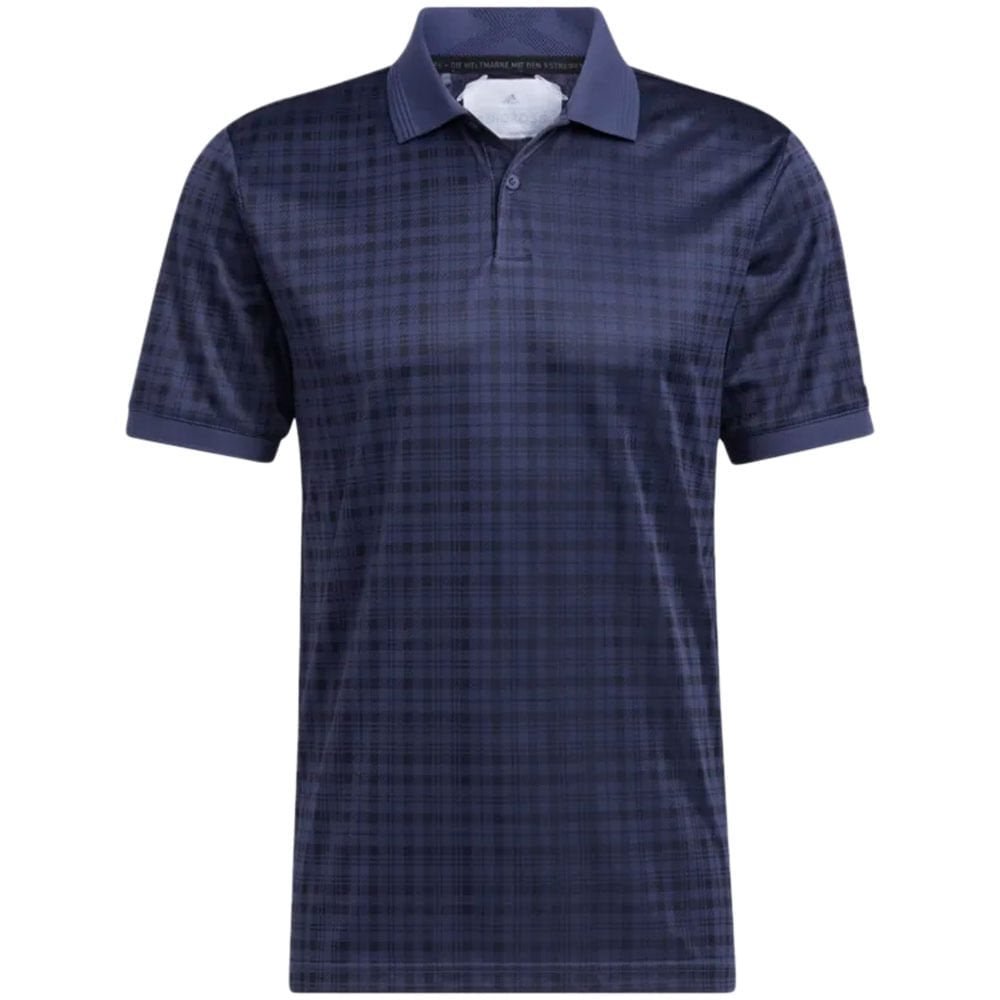 Adicross Plaid Polo - Fairway Styles