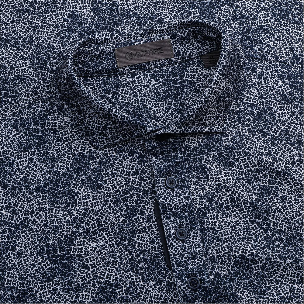 Hydrangea Tech Jersey Polo