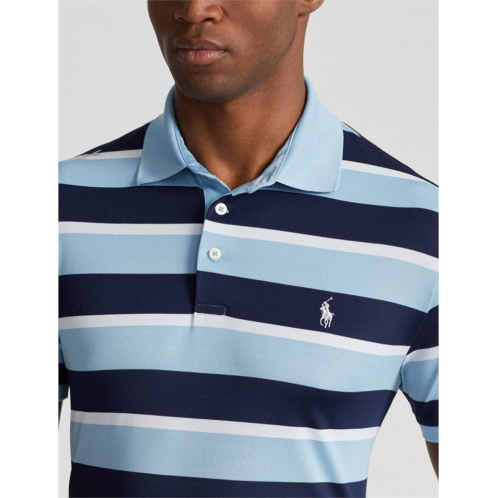 RLX Ralph Lauren Air Tech Pique Profit Stripe Polo Fairway Styles
