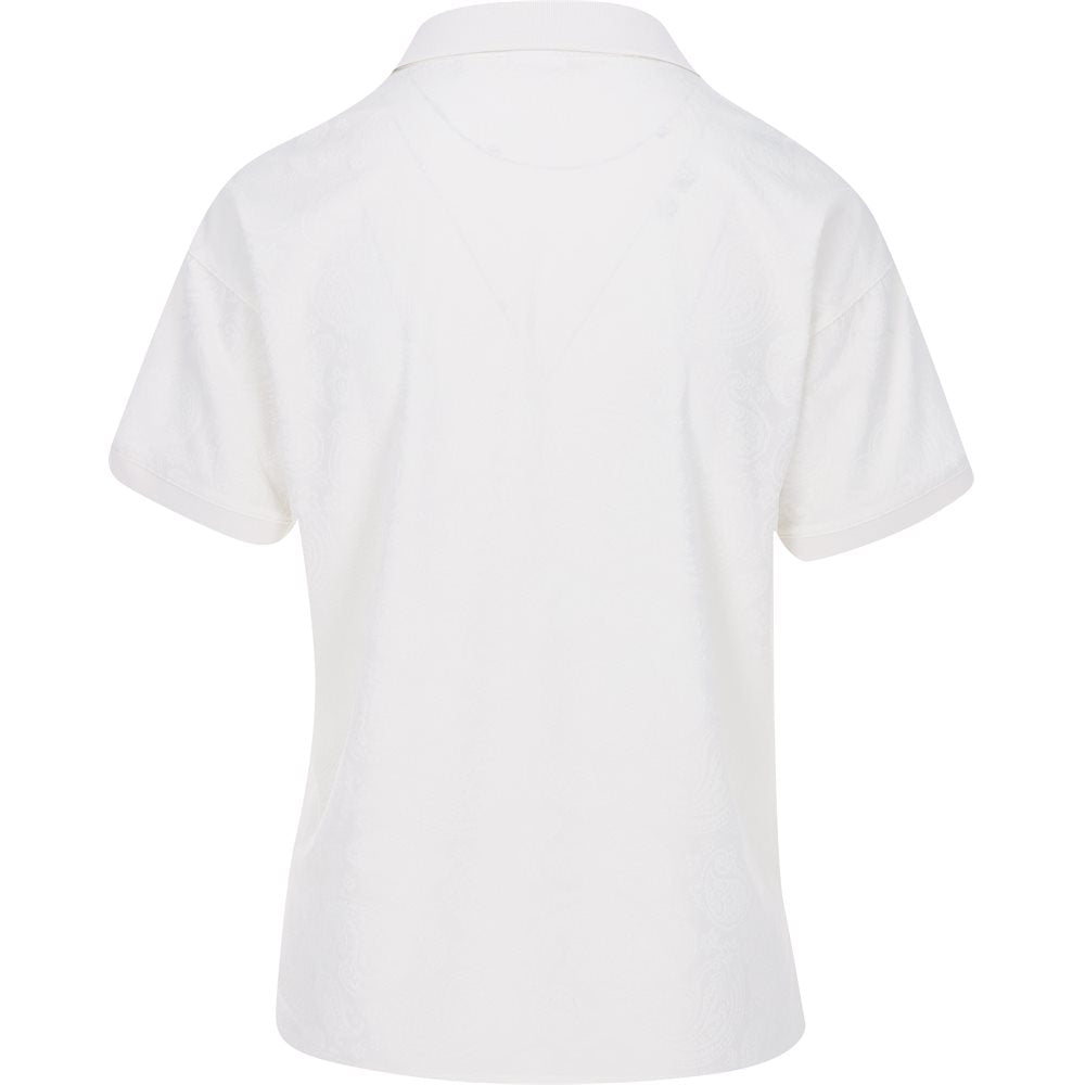 Women's x Quiet Golf Relaxed Crop Golf Polo