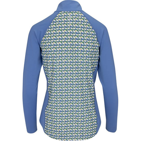 Women's Lightweight Print Airflow 1/4 Zip Midlayer - Fairway Styles