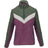 Women's Quilted Woven Icon Fleece 1/4 Zip Hybrid ColorBlock Jacket Midlayer - Fairway Styles
