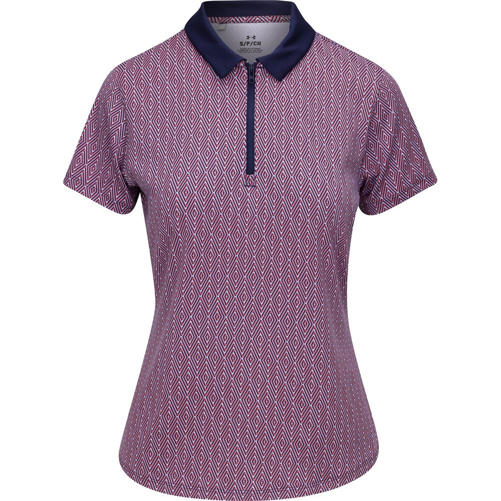 Women's Playoff 3.0 Optic Diamond 1/4 Zip Polo - Fairway Styles
