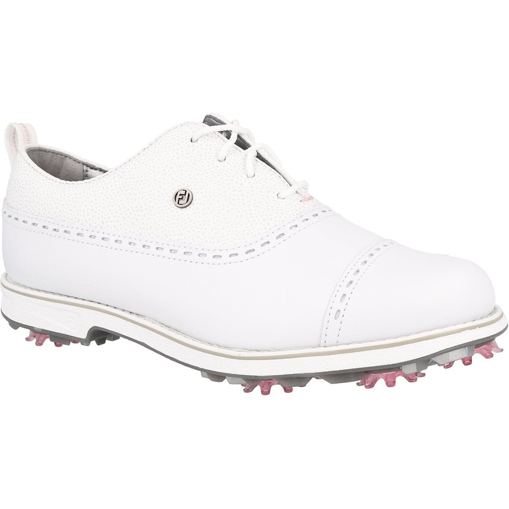 Women's Premiere Cap Toe Golf Shoes