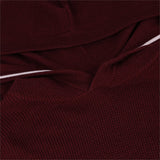 Waffle Stitch Merino Wool Hooded Sweater - Fairway Styles