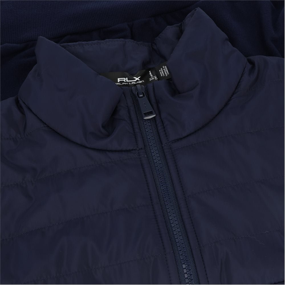 Women's Cashmere Touch Fleece Quilted Hybrid 1/4 Zip Midlayer - Fairway Styles