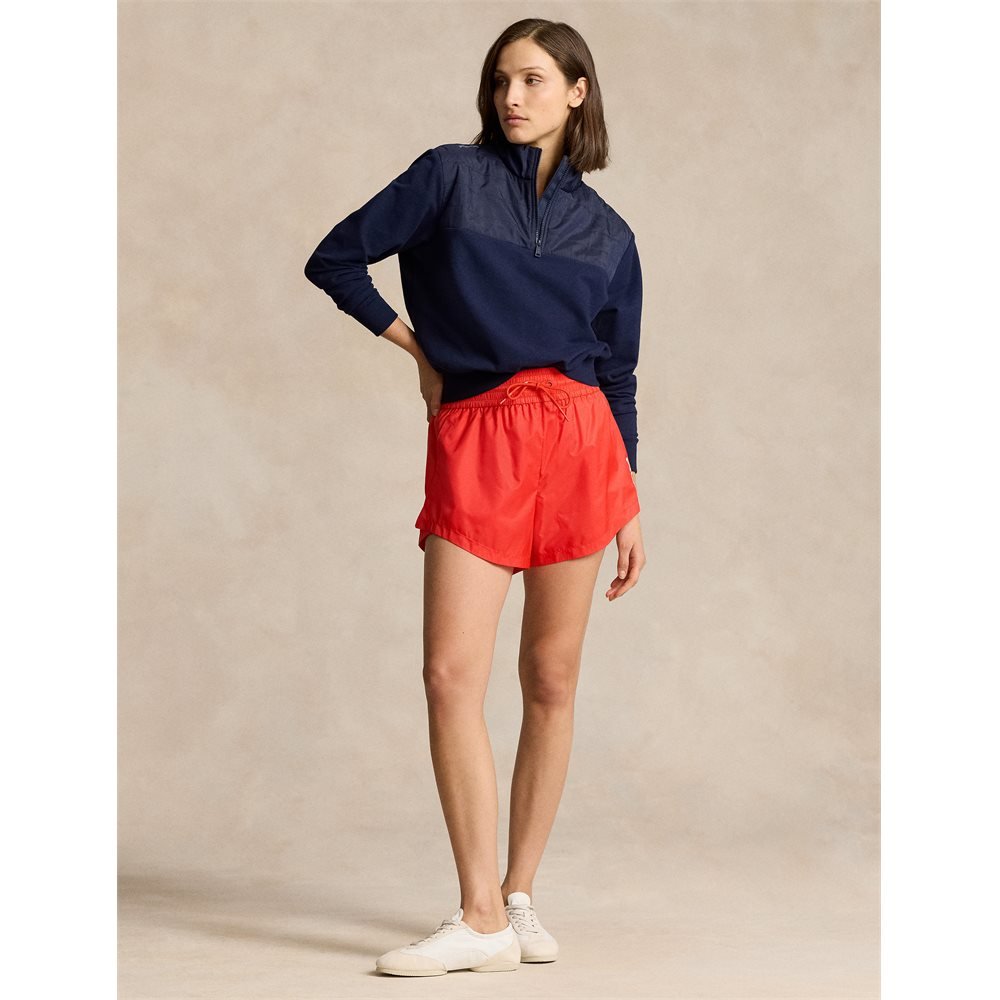 Women's Cashmere Touch Fleece Quilted Hybrid 1/4 Zip Midlayer - Fairway Styles