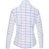 Women's Cordova Print Long Sleeve Mock Neck Top