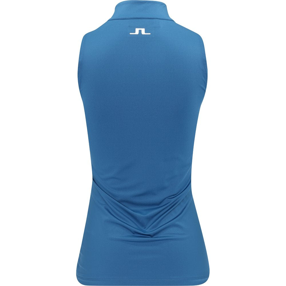 Women's Tiana Print Sleeveless 1/4 Zip Top