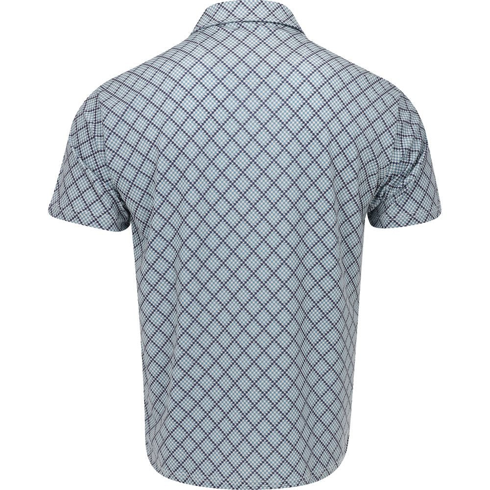 Monogram Houndstooth Polo - Fairway Styles