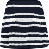 Women's Multi Stripes Knit Skort