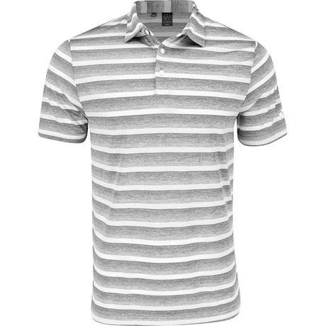 Two - Color Striped Polo - Fairway Styles