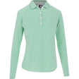 Women's Long Sleeve Pin Stripe Sun Protection Shirt - Fairway Styles