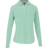 Women's Long Sleeve Pin Stripe Sun Protection Shirt - Fairway Styles
