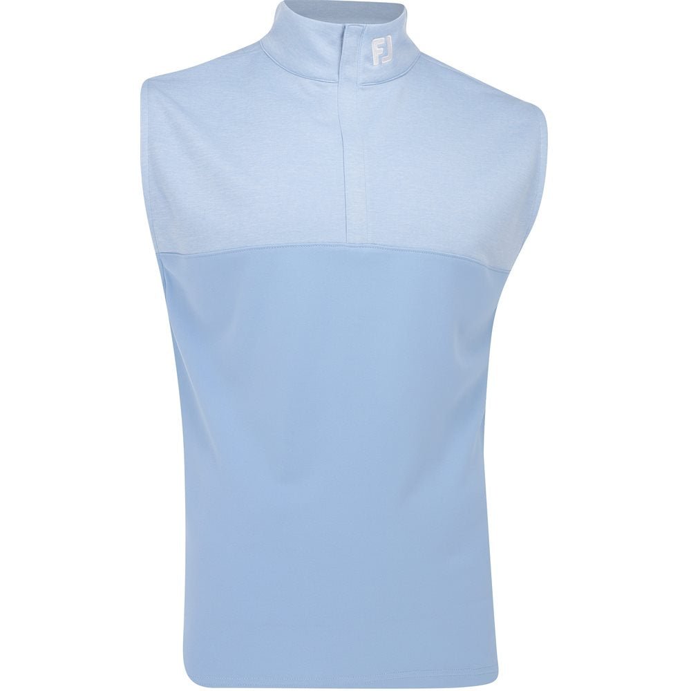 Heather Yoke 1/2 Zip Vest - Fairway Styles