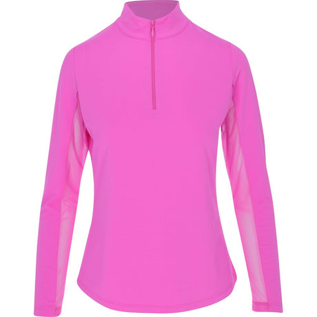 Women's Long Sleeve Mock Neck Top - Solid