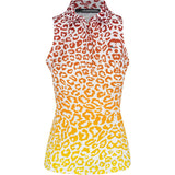 Women's Dena Print Sleeveless Polo