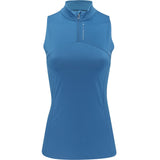 Women's Tiana Print Sleeveless 1/4 Zip Top