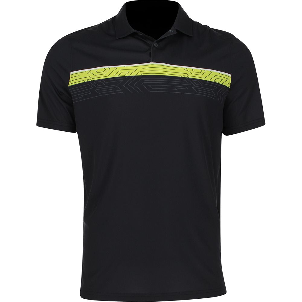 Print Layer Stripe Polo