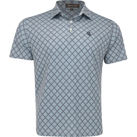 Monogram Houndstooth Polo - Fairway Styles