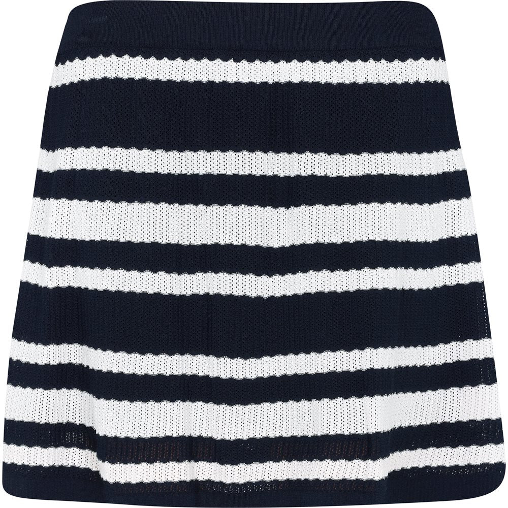 Women's Multi Stripes Knit Skort