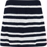 Women's Multi Stripes Knit Skort