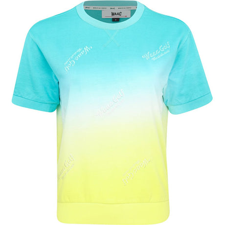 Women's Tie Dye Embroidery Crewneck Top