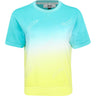 Women's Tie Dye Embroidery Crewneck Top