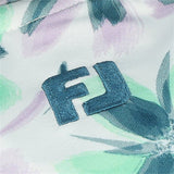 Women's Cap Sleeve Floral Polo