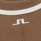Women's Ramona Knitted Sleeveless 1/4 Zip Polo