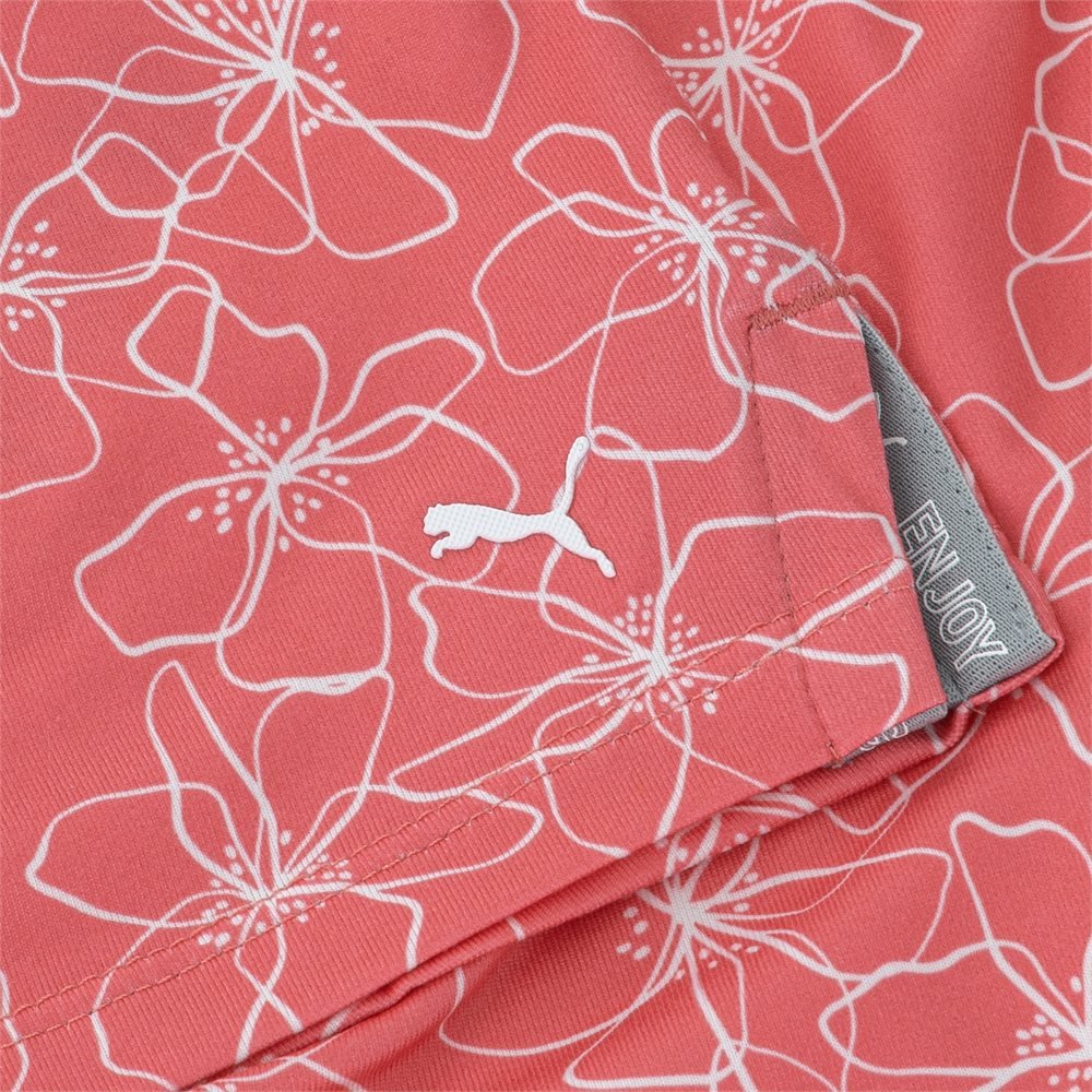Women's CLOUDSPUN Island Flower SL Golf Polo - Fairway Styles