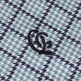 Monogram Houndstooth Polo - Fairway Styles